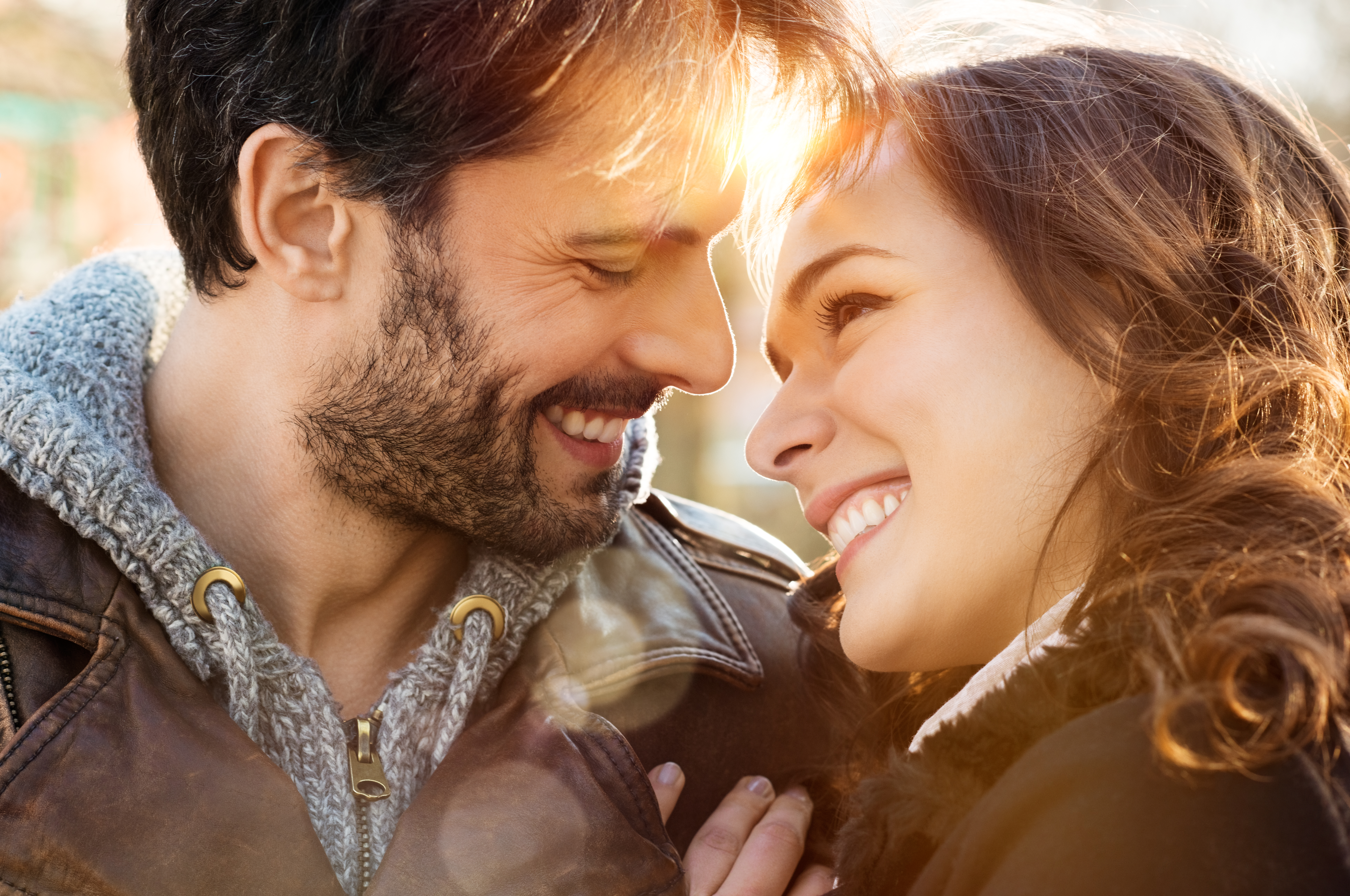 smile couple